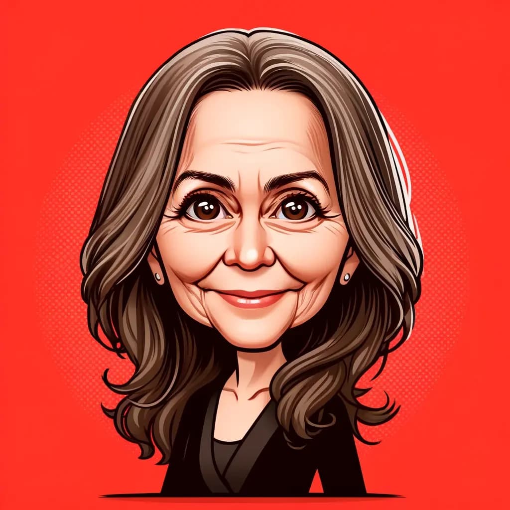 Caricatura di Michela Cecchini